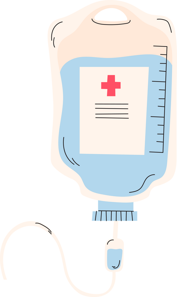 saline bag medical hospital healthcare clipart